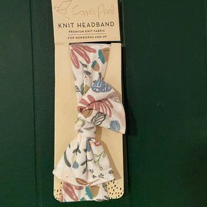 Copper Pearl Knit Headband (Olive) Newborn + *NEW* yy1